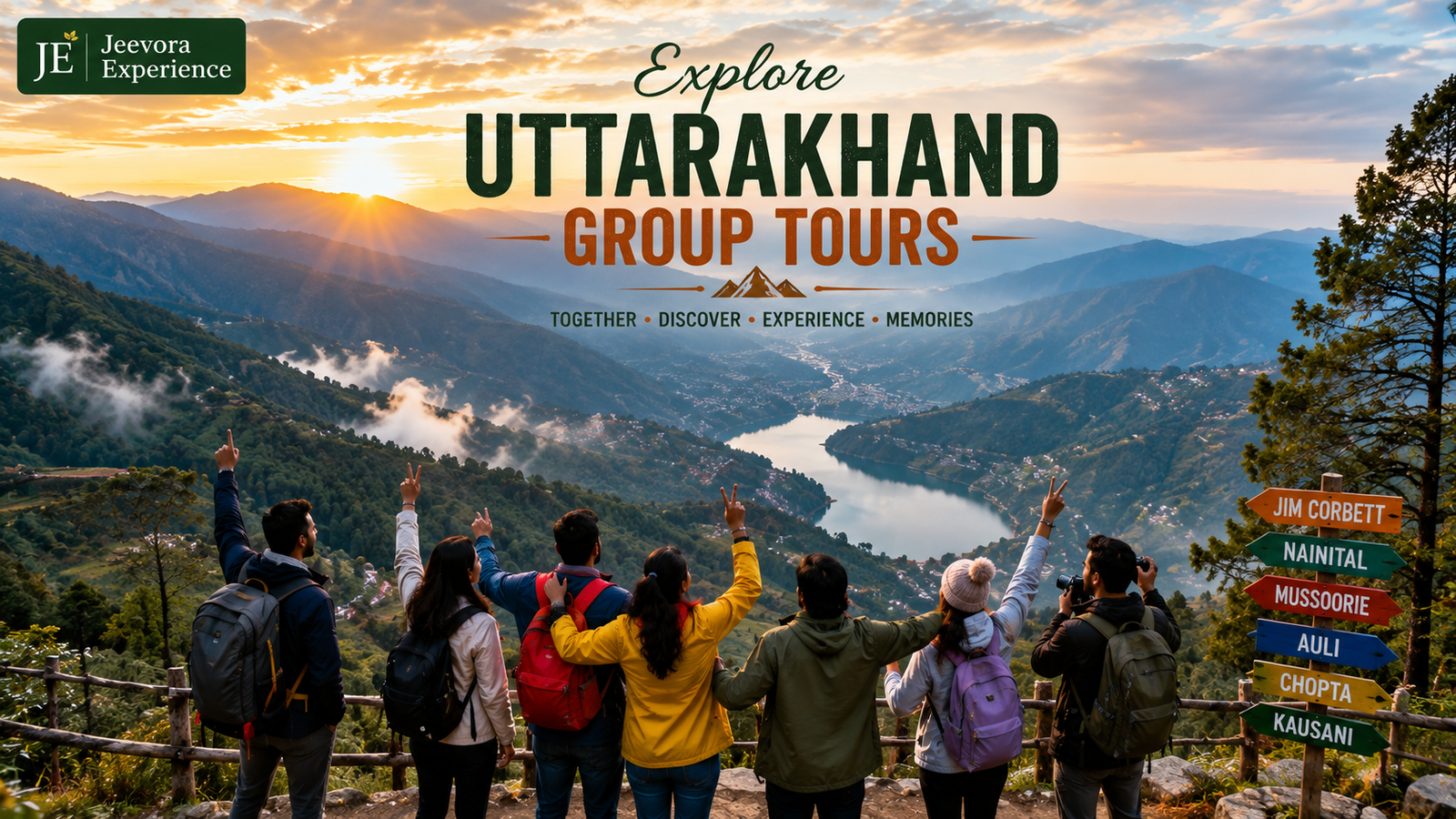 Explore Uttarakhand Group Tours with Jeevora Experience