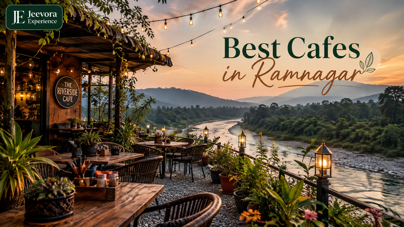 Best cafes in Ramnagar near Jim Corbett with coffee and outdoor seating