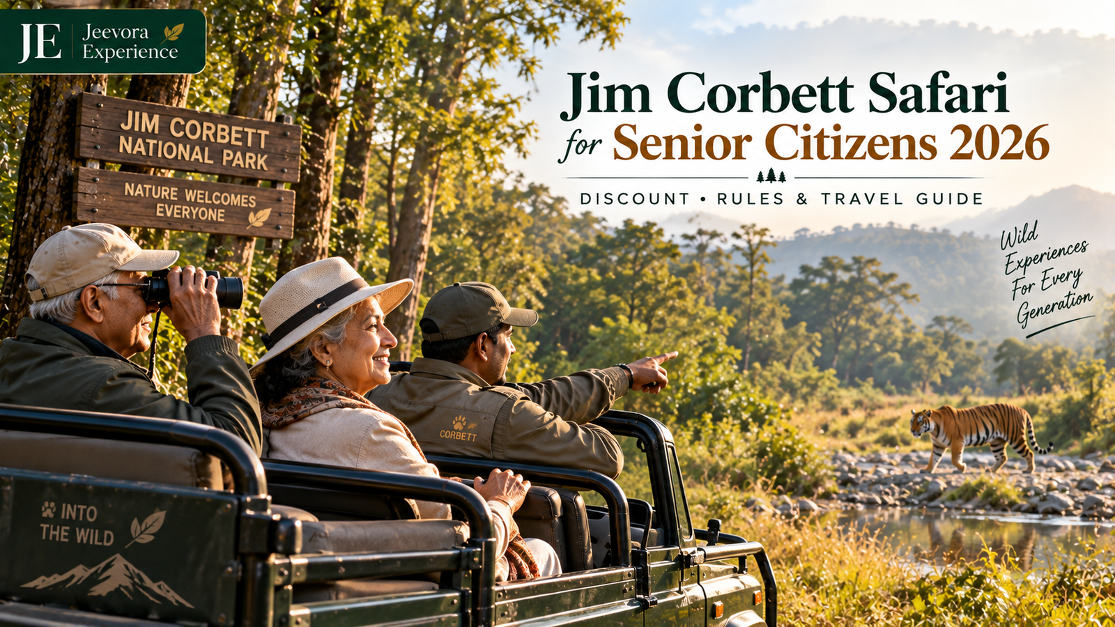 Jim Corbett safari for senior citizens 2026