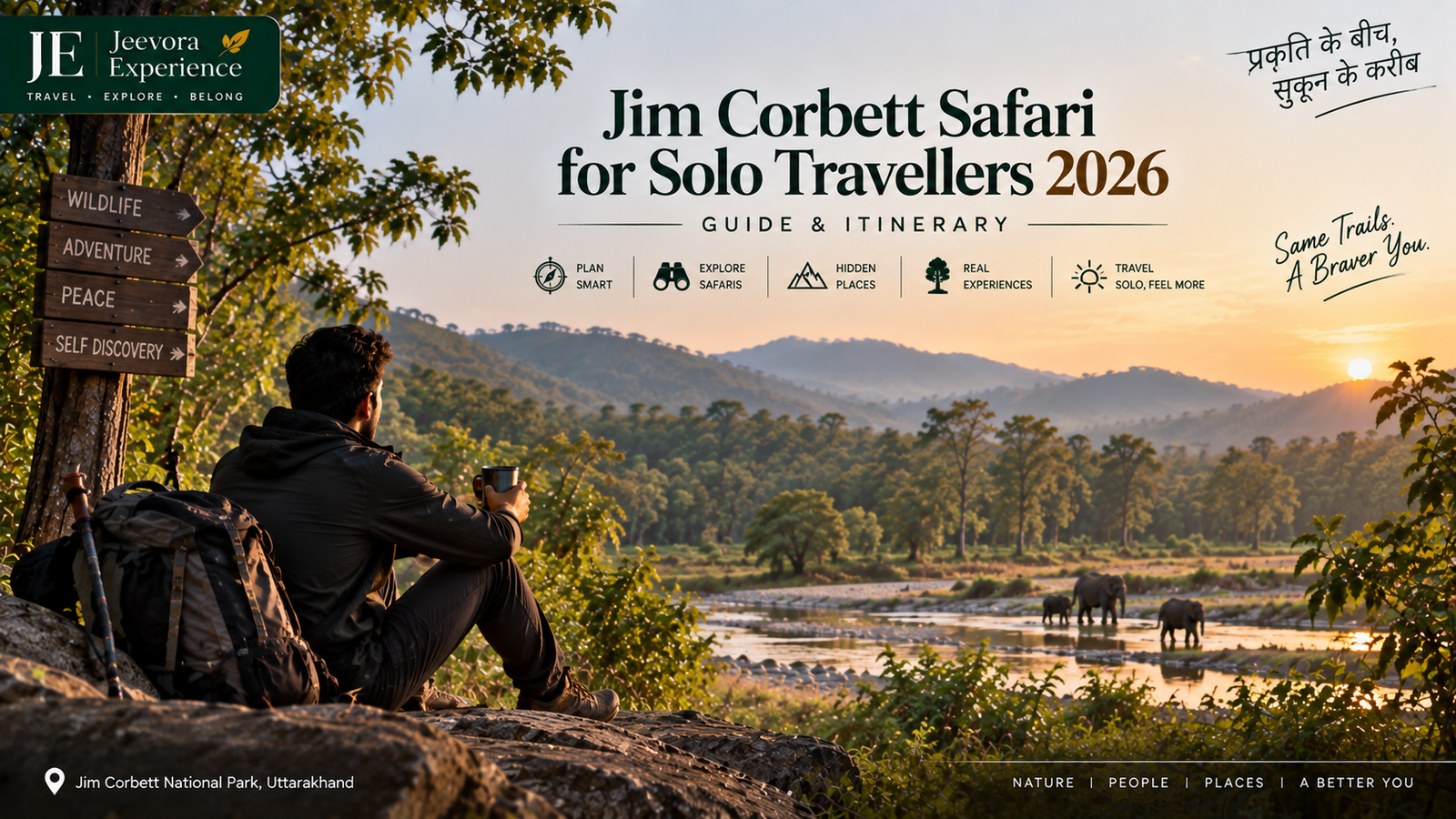 Jim Corbett Safari for Solo Travellers 2026 – Solo Wildlife Travel Guide