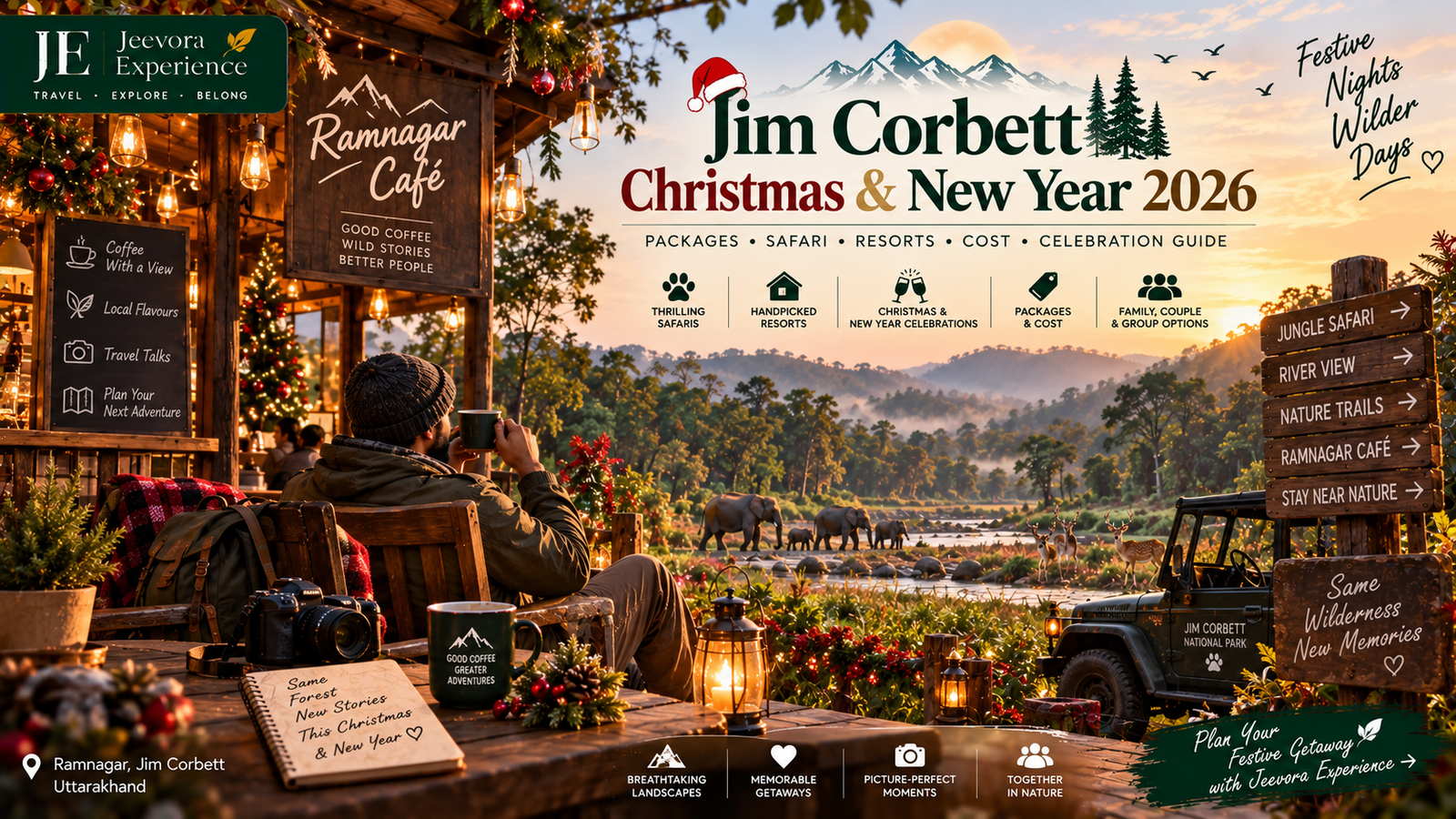Jim Corbett Christmas & New Year 2026 – Safari and Festive Resort Getaway