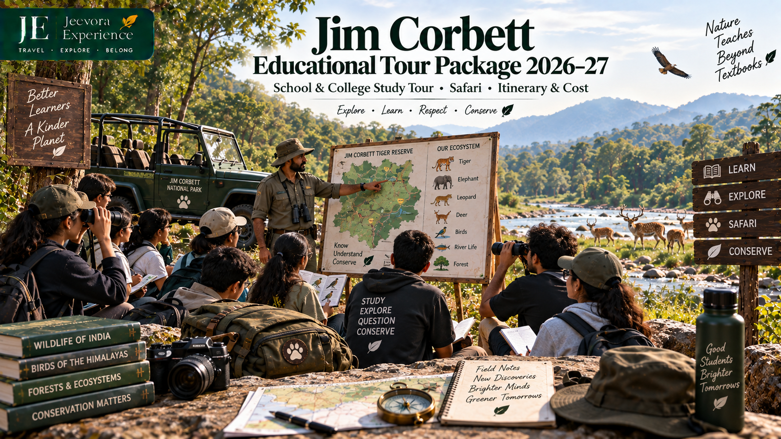 Jim Corbett educational tour package 2026-27 for school and college students