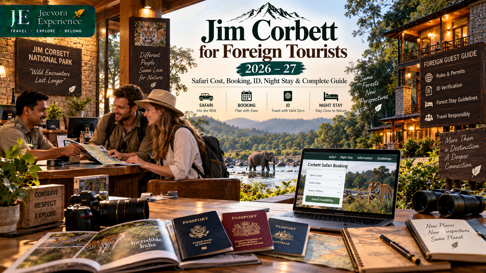 Jim Corbett for foreign tourists 2026-27 safari and travel guide
