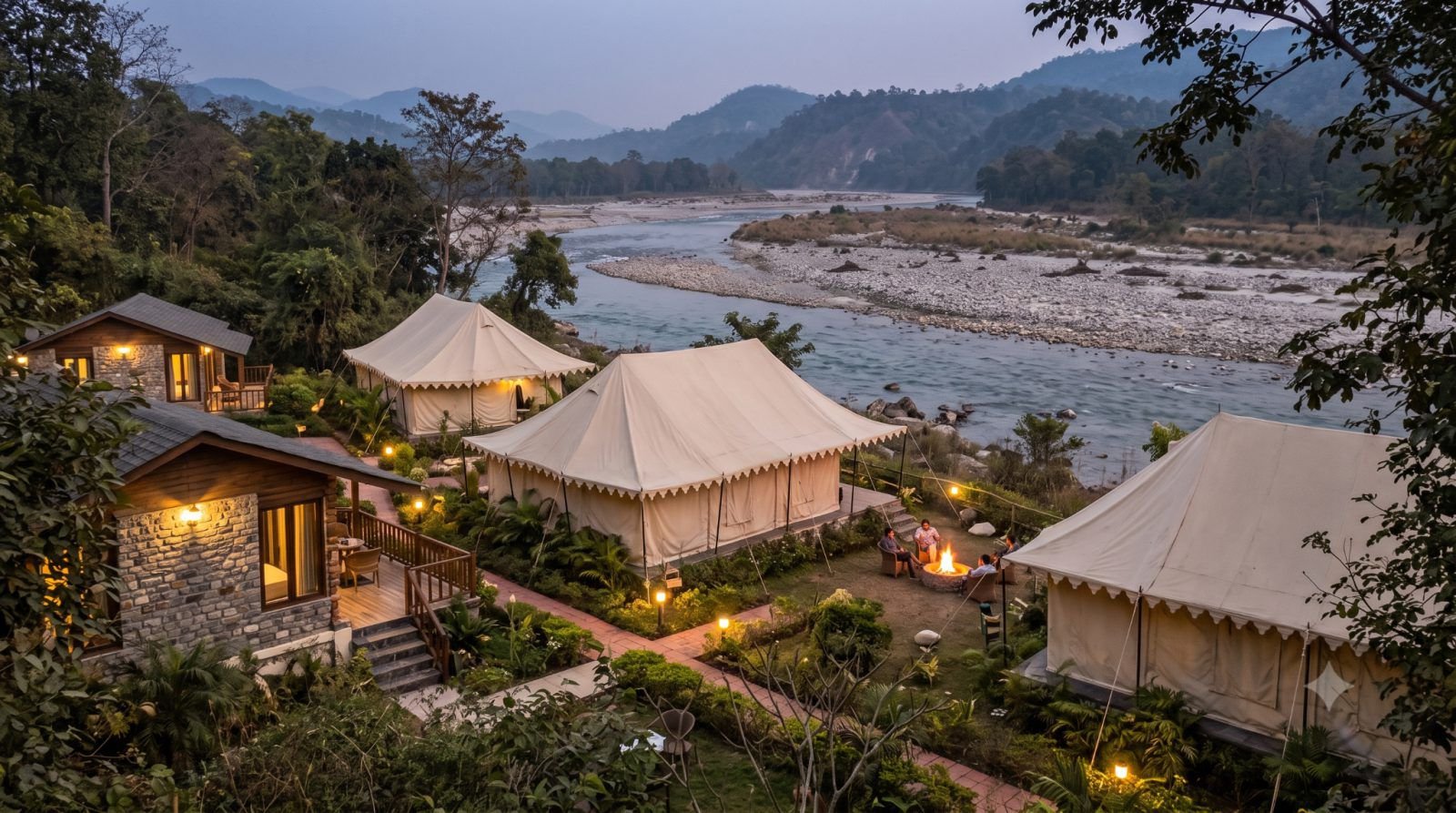 Jim Corbett National Park Luxury Safari Resort in Ramnagar Uttarakhand