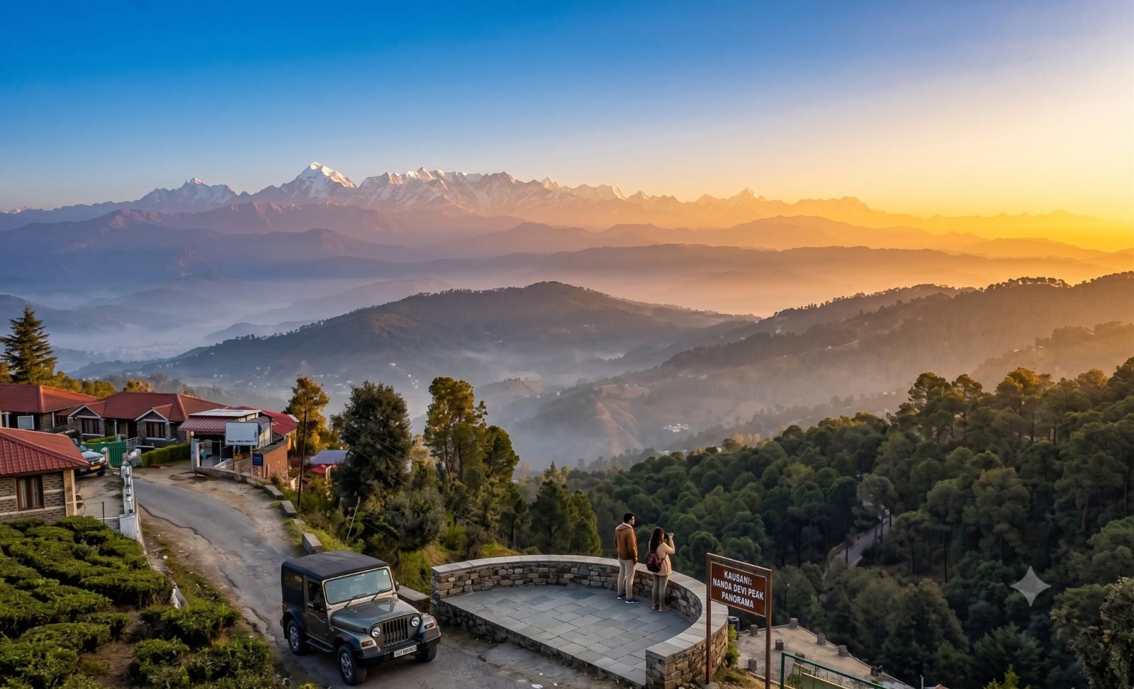 Luxury Resort in Kausani with Himalayan Sunrise View Uttarakhand