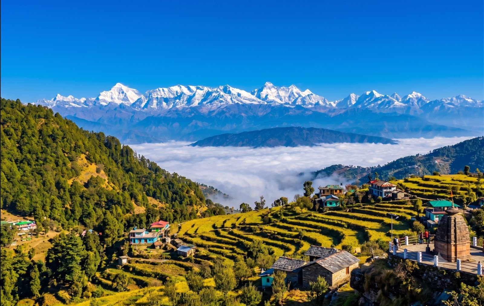 Luxury Mountain Resort in Mukteshwar with Himalayan Views Uttarakhand photo 3