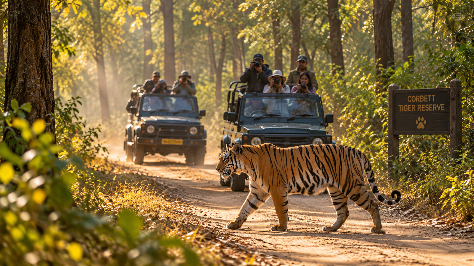 Jim Corbett Tiger Safari