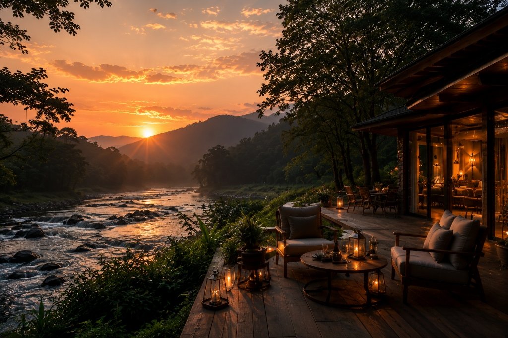 Dhikala Forest Lodge Stay inside Jim Corbett National Park