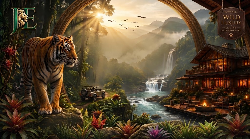 Jim Corbett Jeep Safari with Royal Bengal Tiger in Jim Corbett National Park