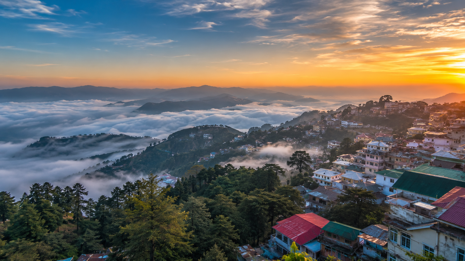 Mussoorie Tour Package 4 Days 3 Nights with Kempty Falls and Himalayan Views