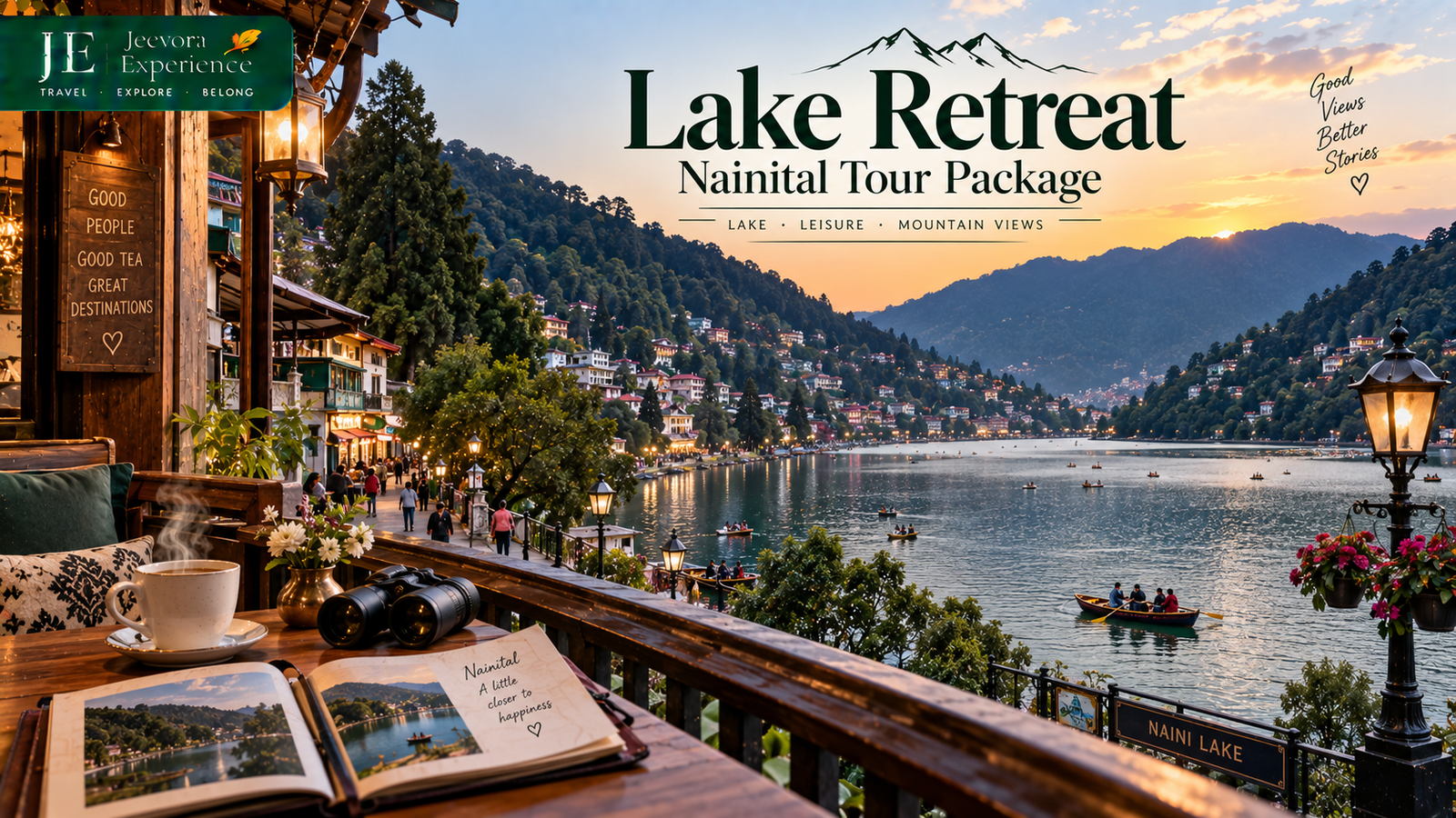 Nainital Tour Package 3 Days 2 Nights with Naini Lake and Snow View Point